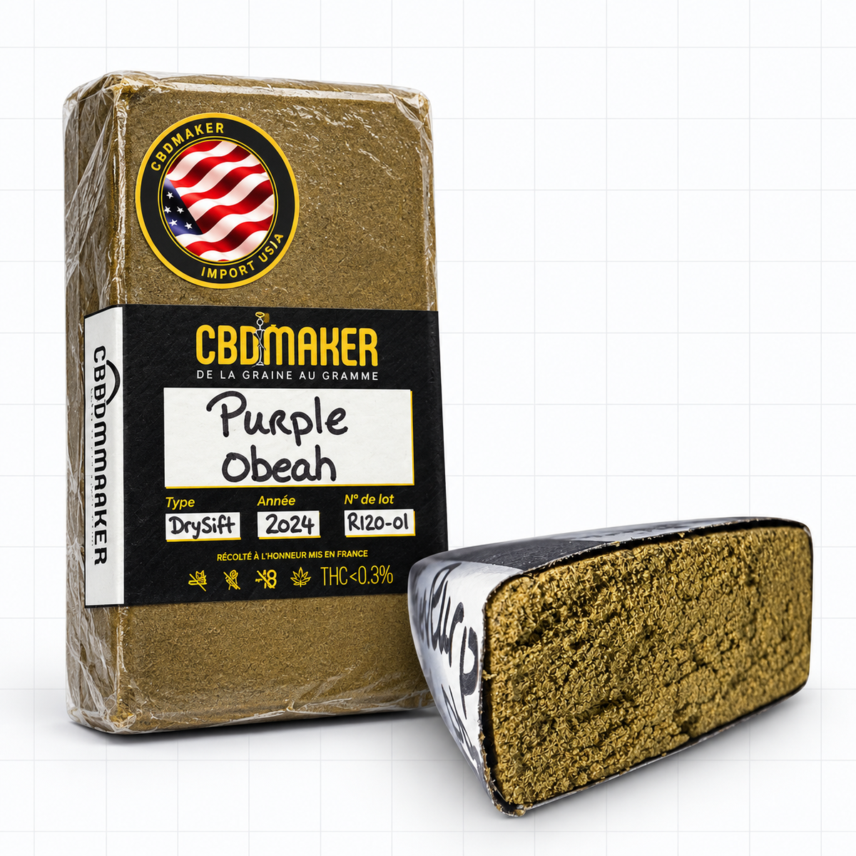 Purple Obeah — Résine CBD Premium