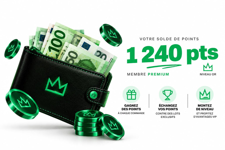 Tes commandes te récompensent